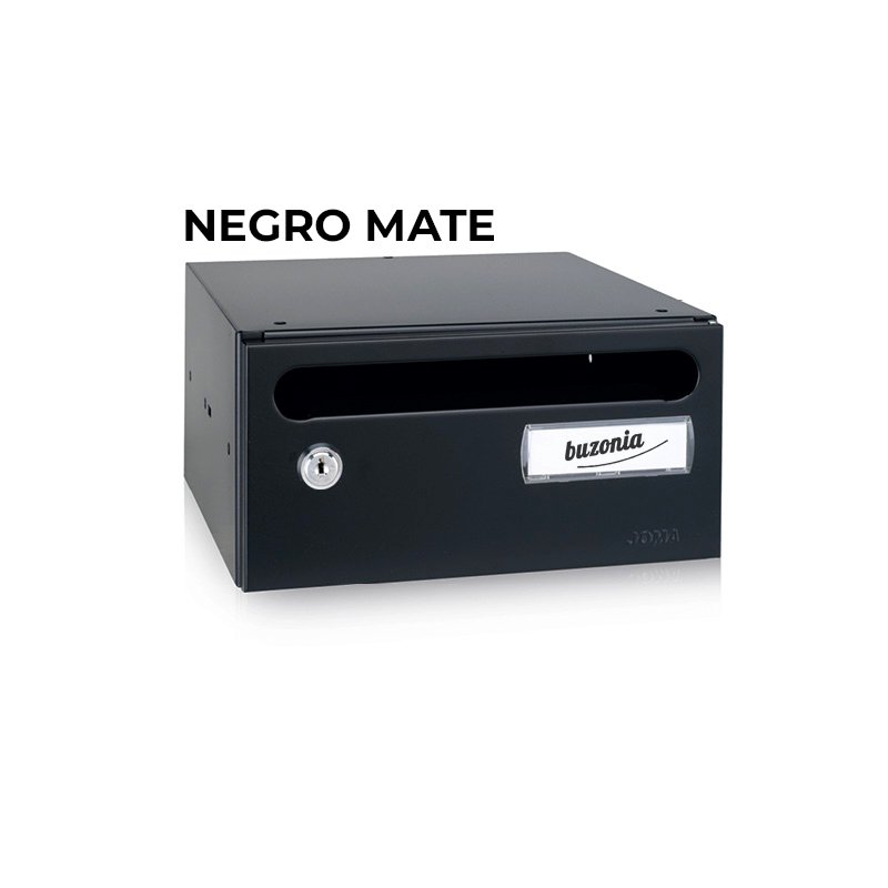 Buz贸n HALL Acabado Negro Mate de JOMA