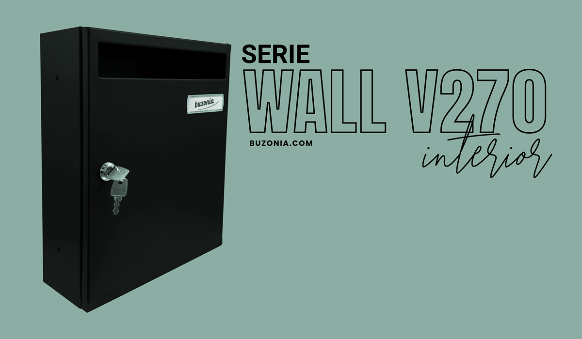 Presentación Buzón Interior Wall V270 de Joma