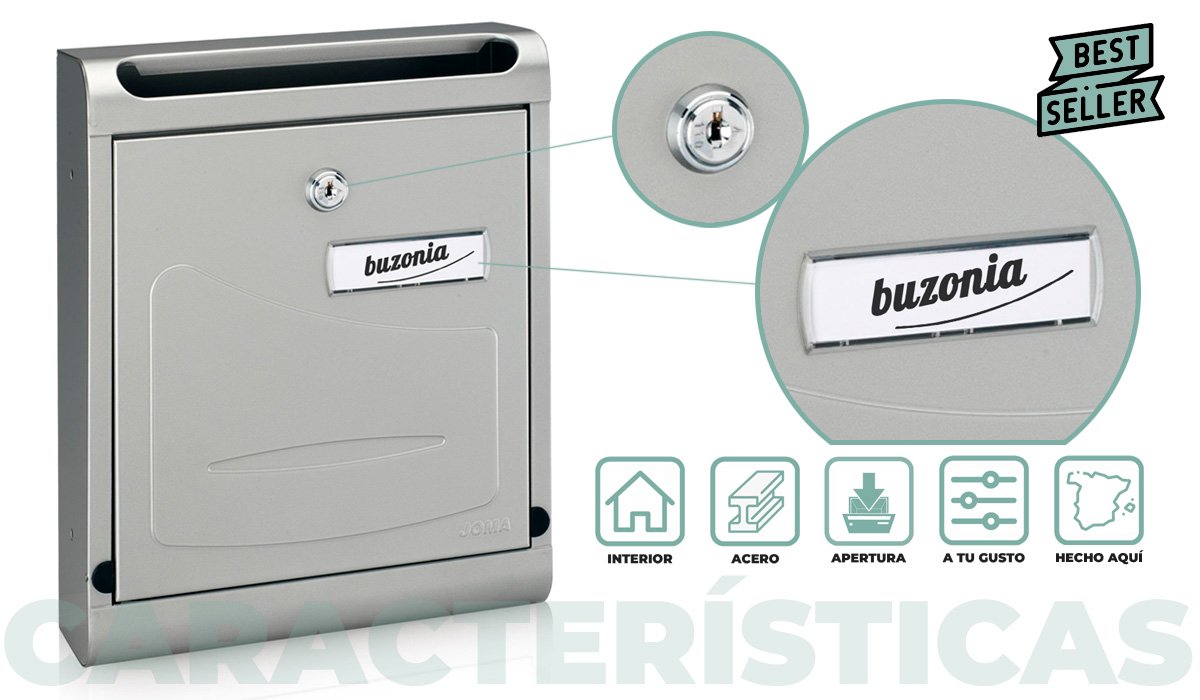 caracter铆sticas generales del buz贸n interior Hall 10 de Joma