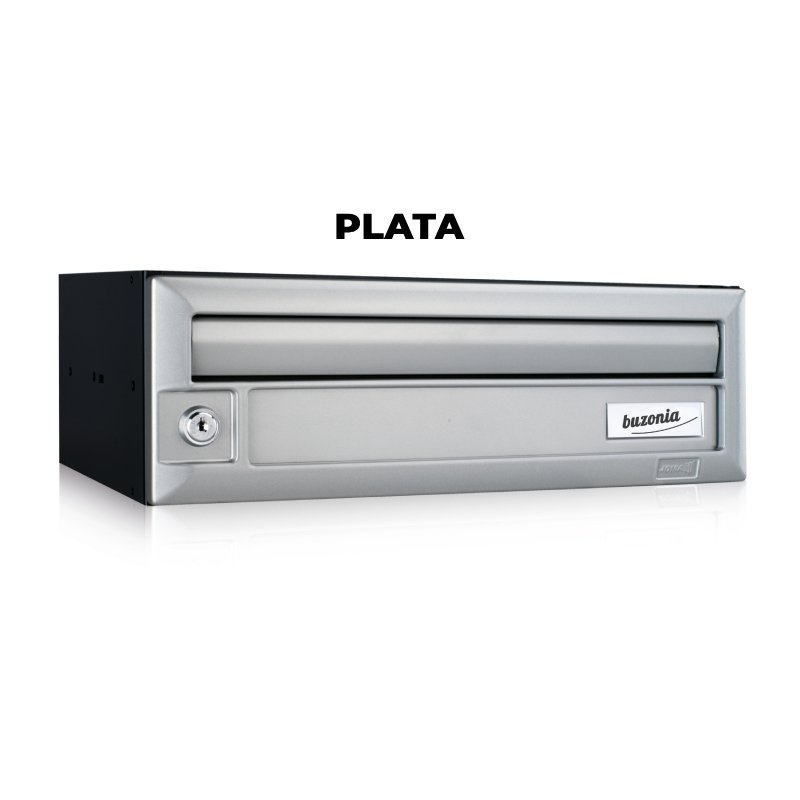 Buz贸n Exterior Stone Plata