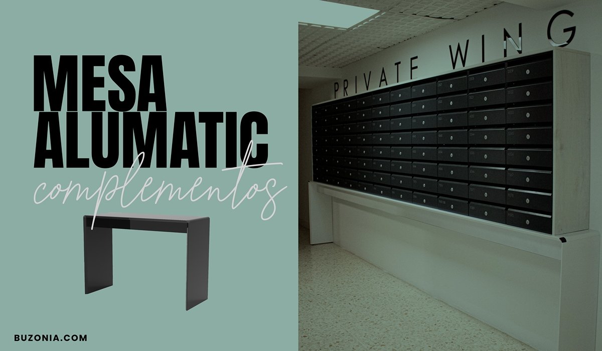 Complemento Mesa Alumatic para Buzones