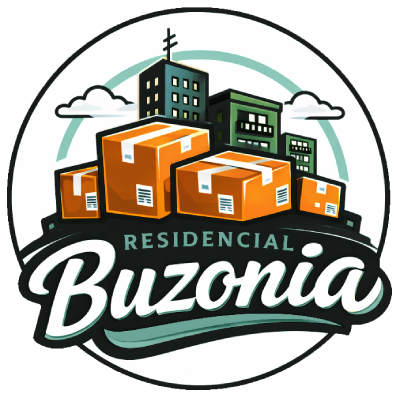 Logotipo de la miniserie Residencial Buzonia de los problemas con las entregas de paquetes