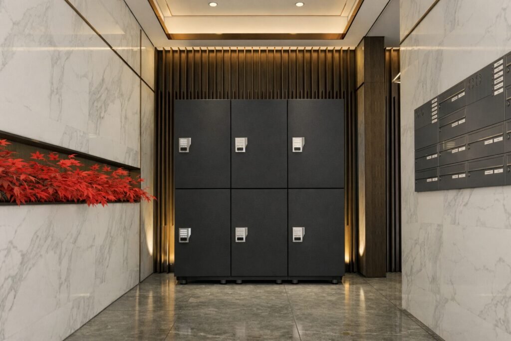 Buzones de paquetería modelo Paak de Buzonia