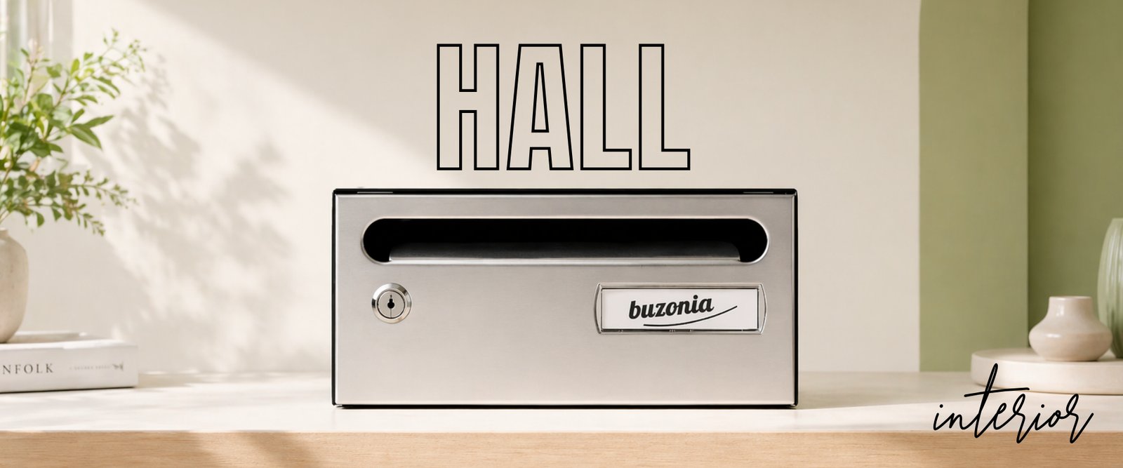 buzón interior hall by buzonia