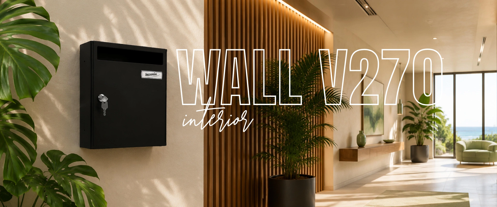 Buzón interior Wall V270 by Buzonia